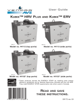 Venmar Kubix HRV Plus User guide