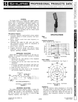 Shure SM33 User guide