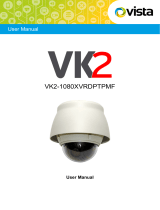 Vista VK2-1080XIRPTZF User manual