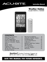 ACU-RITE Weather Station User manual