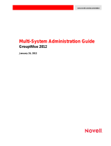 Novell GroupWise 2012 Administration Guide