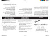 Alphacom FP202 User manual