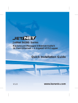 Korenix JetNet 5428G Series Quick Installation Manual