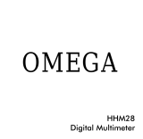 Omega HHM28 Owner's manual