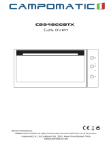 Campomatic CB948GGBTX Owner's manual