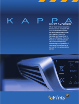 Infinity Kappa Series KAPPA ONE Quick start guide