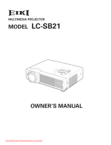Canon LV-7225 - LCD Multimedia Projector XGA Owner's manual