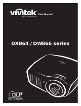 Vivitek DX864 series User manual