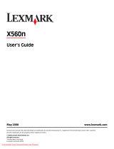 Lexmark X560(n) User manual