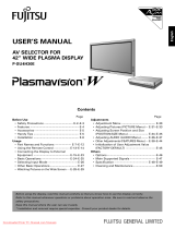 Fujitsu P-SU4H30E User manual