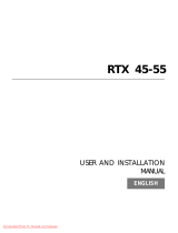 Sim2 RTX 55 User and Installation Manual