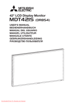 Mitsubishi Electric MDT421IS User manual