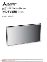 Mitsubishi Electronics MDT65IS User manual