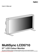 NEC LCD5710 User manual