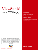 ViewSonic VS11895 User manual