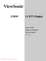 ViewSonic N2010 User manual