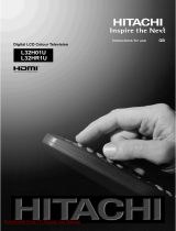 Hitachi L32HR1U User manual