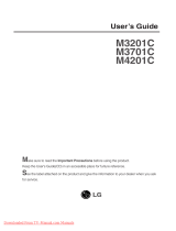 LG Electronics M4201C User manual