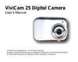 Vivitar ViviCam 25 User manual