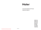 Haier AFL631CS -  3 Operating instructions