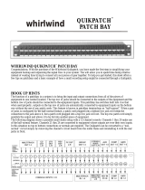 Whirlwind WPB48 User manual