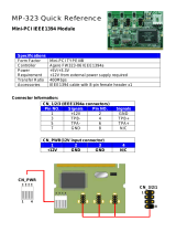 Commell MP-323 User manual