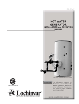 Lochinvar Hot Water Generator Operating instructions