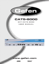 Gefen EXT-CAT5-8000 Owner's manual