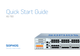 Sophos XG 750 Quick start guide