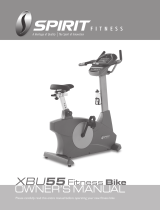 Spirit XBU55 2011-2012 Owner's manual