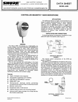 Shure 407A User guide