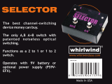 Whirlwind Selector AB Pedal Owner's manual
