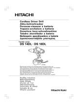 Hitachi DS 18DL Owner's manual
