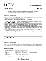 TOA HY-TR1 EU User manual