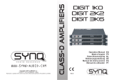 SynQ Class-D Digit 2K2 Owner's manual
