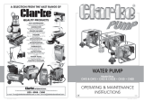 Clarke CHF3 Operating & Maintenance Instructions