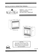 Kozyheat Z42 Owner's manual