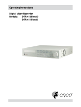 Eneo DTR-6108/250D Operating Instructions Manual