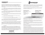 Crossfire CF212 Owner's manual