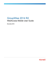 Novell GroupWise 2014 R2 User guide