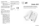 ATL Delta 820 User manual
