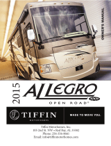Tiffin Motorhomes 2015 Allegro Open Road Owner's manual