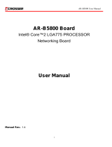 Acrosser Technology AR-B5800A User manual
