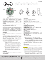 Dwyer Series BDPA User manual
