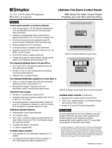 Simplex 4006 Series User manual