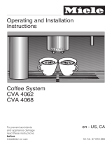Miele CVA 4062 User manual