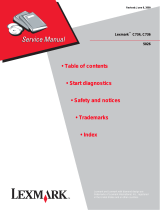 Lexmark C734 series User manual