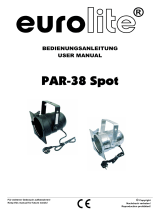 EuroLite PAR-30 Spot User manual