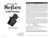 ADJ REFLEX User manual