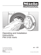 Miele PW5105 Owner's manual